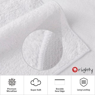 Foto 2 | Foto 2 | Toallas De Mano Orighty, 12 Unidades, Microfibra Blanca, 40 X 70 Cm - Venta Internacional.