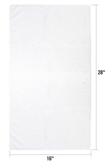 Foto 6 | Foto 6 | Toallas De Mano Orighty, 12 Unidades, Microfibra Blanca, 40 X 70 Cm - Venta Internacional.