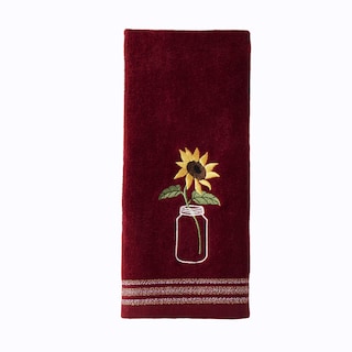 Foto 3 | Foto 3 | Juego De Toallas De Mano Skl Home Sunflower En Tarro, 2 Piezas, 100% Algodón - Venta Internacional.