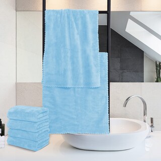 Foto 3 | Foto 3 | Toallas De Mano Moonqueen Premium De Microfibra De Terciopelo Coral De 40 X 70 Cm - Venta Internacional.