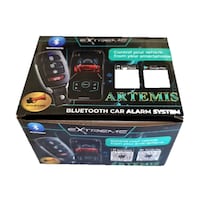 Alarma 3 Canales Extreme Artemis color Negro con Bluetooth y Aplicación de 17 Funciones