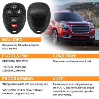 Foto 3 | Foto 3 | Control de Arranque Vofono 2 Piezas para Auto Gmc Acadia-Venta Internacional