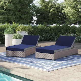 Foto 6 | Foto 6 | Funda Para Sillón De Playa Cotton Craft, 100% Algodón, Paquete De 2 - Venta Internacional.