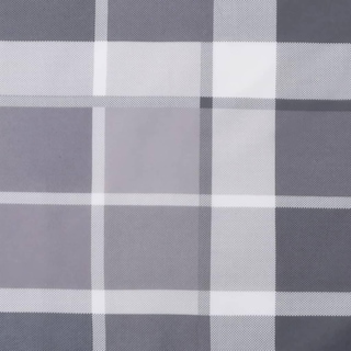 Foto 6 | Foto 6 | Cojín Para Tumbona Vidaxl Estampado De Cuadros Grises 200 X 50 X 3 Cm - Venta Internacional.