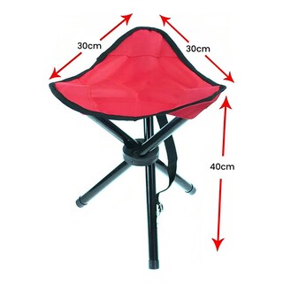 Foto 2 | Foto 2 | Banco Plegable Triangular Hiperware Rojo