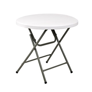 Foto 1 | Foto 1 | Mesa Tablon Redondo Plegable Exterior Jardín 80 cm