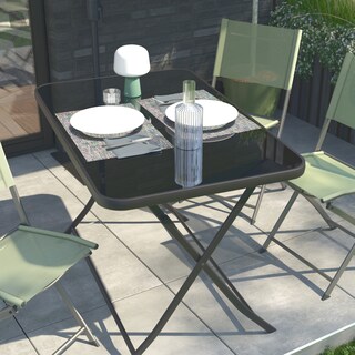 Foto 6 | Foto 6 | Naterial Mesa Plegables Emys Para Terraza O Jardín 110 X 70 Cm