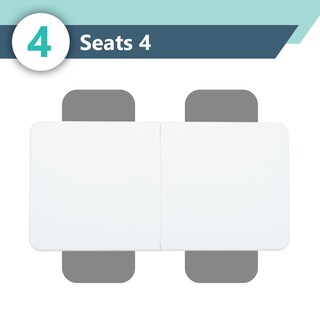 Foto 2 | Foto 2 | Mesa Plegable Rectangular De 1.22m Ajustable - Peakform