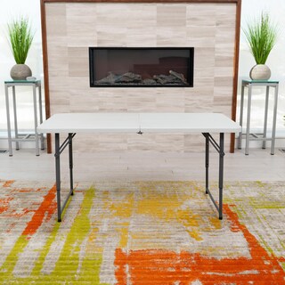 Foto 3 | Foto 3 | Mesa Plegable Rectangular De 1.22m Ajustable - Peakform