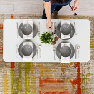 Foto 5 | Foto 5 | Mesa Plegable Rectangular De 1.22m Ajustable - Peakform