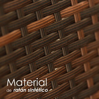 Foto 6 | Foto 6 | Juego de Muebles de Jardín Ilios Innova de Mimbre para 8 Personas Diseño Ergonómico