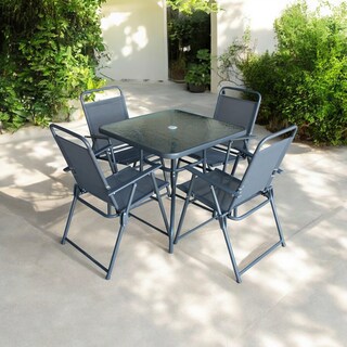 Foto 4 | Foto 4 | Comedor De Jardín Moderno Ilios Innova Con Estructura De Acero Y Tejido Textileno