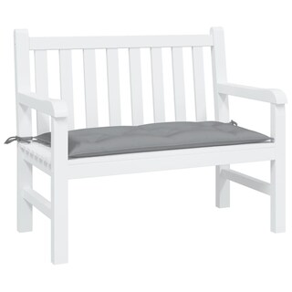 Foto 4 | Foto 4 | Cojín Para Banco De Jardín Vidaxl, Poliéster Oxford Gris, 110 X 50 X 7 Cm - Venta Internacional.