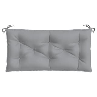 Foto 5 | Foto 5 | Cojín Para Banco De Jardín Vidaxl, Poliéster Oxford Gris, 110 X 50 X 7 Cm - Venta Internacional.