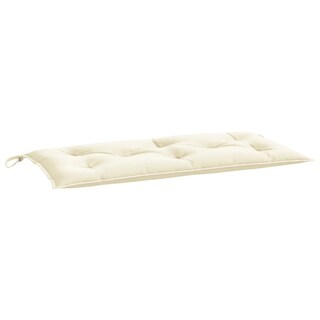Foto 3 | Foto 3 | Cojín Para Banco De Jardín Vidaxl, Tela Oxford, Color Blanco Crema, 100% Poliéster - Venta Internacional.