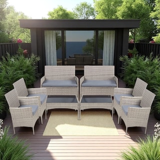 Foto 5 | Foto 5 | Juego de Muebles de Jardín Ilios Innova de Ratan para 8 Personas