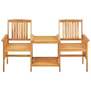 Foto 3 | Foto 3 | Set De Mesa Y Sillón Vidaxl Para Patio Balcón Madera De Acacia - Venta Internacional.
