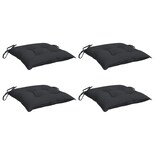 Cojines para Silla VidaXl Negro Oxford 4 Piezas - Venta Internacional