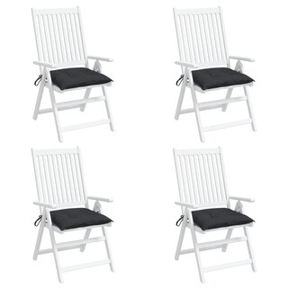 Foto 4 | Foto 4 | Cojines para Silla VidaXl Negro Oxford 4 Piezas - Venta Internacional