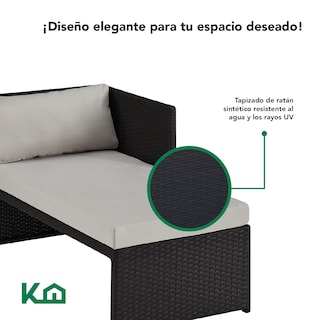 Foto 3 | Foto 3 | Sala Exterior Esquinera Izquierda Mueble Jardín Ratan Sofa