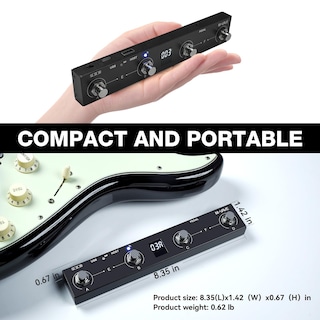 Foto 4 | Foto 4 | Controlador De Pie Inalámbrico Page Turner Pedal Midi M-vave Chocolate Plus - Venta Internacional.