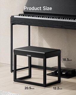 Foto 4 | Foto 4 | Banco Para Piano Donner Dkb-200 Home Style Resistente A La Corrosión - Venta Internacional.