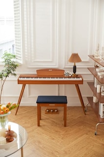 Foto 7 | Foto 7 | Banco Para Piano Donner Con Almacenamiento Y Teclado De Madera Maciza Con Cojín - Venta Internacional.