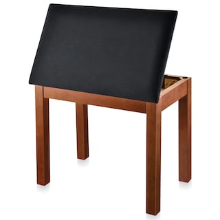 Foto 7 | Foto 7 | Banco Para Piano Donner Dkb-10 Con Almacenamiento De Madera Maciza, Color Marrón - Venta Internacional.