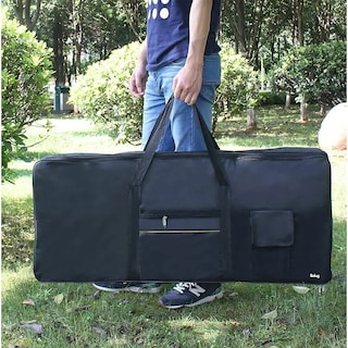 Foto 4 | Foto 4 | Funda Teclado De Piano Electrónico Belug Negro Linea Amarilla