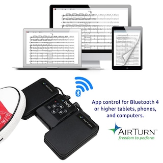 Foto 2 | Foto 2 | Pedal Inalámbrico Bluetooth Page Turner Airturn Duo500 Silent - Venta Internacional.