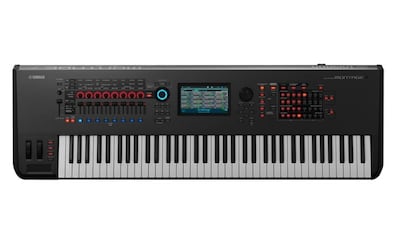 Foto 1 | Foto 1 | Teclado Sintetizador Yamaha Montagem7 Negro