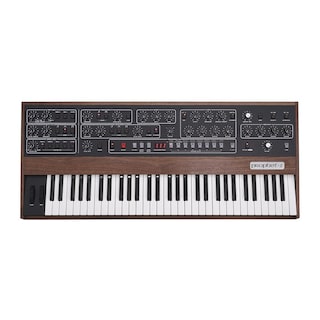 Foto 1 | Foto 1 | Sintetizador Analógico Prophet 5 Sequential Keyboard Color Café De 5 Octavas