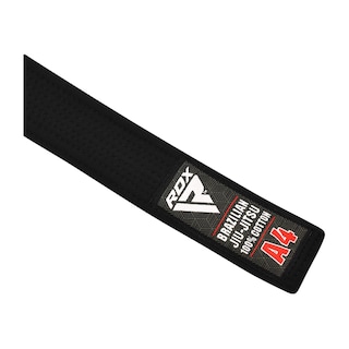 Foto 3 | Foto 3 | Cinturón Rdx De Jiu-jitsu Brasileño Para Todas Las Estaciones, Color Negro, Talla A0 - Venta Internacional.