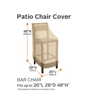 Foto 3 | Foto 3 | Funda Para Sillas Y Taburetes De Bar Para Patio, Accesorios Clásicos, Terraza - Venta Internacional.