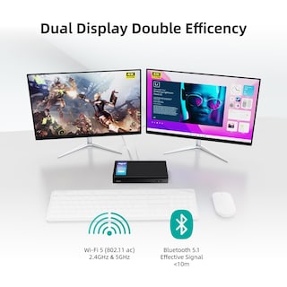 Foto 4 | Foto 4 | Mini Pc Mele Quieter3q Celeron N5105 Sin Ventilador 16 Gb 512 Gb 4k @60 - Venta Internacional