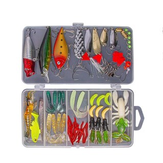 Foto 1 | Foto 1 | Kit de Señuelos Realistas Pesca EO Safe Imports ESI-221 Multicolor con Caja
