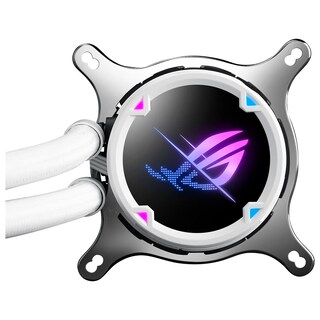 Foto 6 | Foto 6 | Enfriador Líquido Para Cpu Asus Rog Strix Lc Ii 240 Argb, Color Blanco - Venta Internacional.