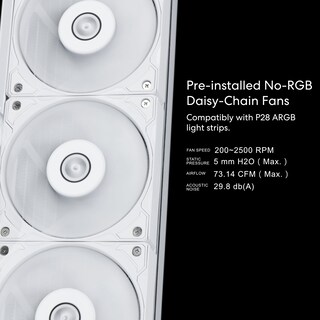 Foto 6 | Foto 6 | Enfriador de Líquido AIO Lian Li HydroShift 360 con 3 Ventiladores de 28 mm - Venta Internacional