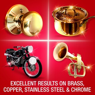 Foto 3 | Foto 3 | Guata Metálica Para Pulir Metal Brasso 75 G Para Latón Cobre Acero Inoxidable - Venta Internacional.