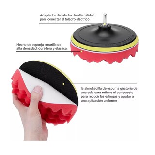 Foto 2 | Foto 2 | Esponjas para Pulidora Eo Safe Imports Esi5969 9 Piezas