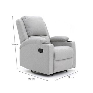 Foto 5 | Foto 5 | Sillón Vanlig Toscano Reclinable color Gris