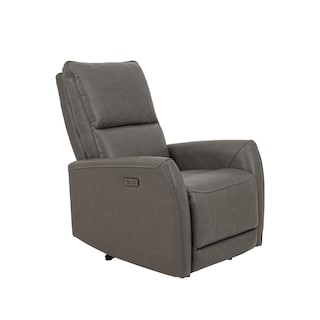 Foto 1 | Foto 1 | Sillón Reclinable Eléctrico de Piel Cosmobel Jermell Gris