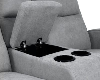 Foto 7 | Foto 7 | Love Seat Reclinable Easy Living Moon Gris Oxford