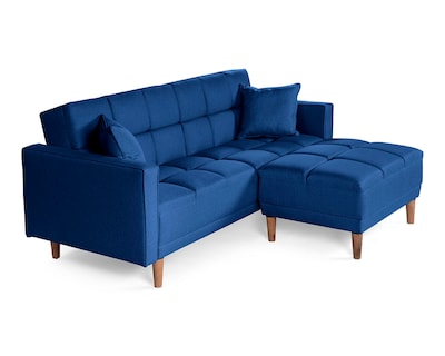 Foto 3 | Foto 3 | Sala Modular Sofá Cama Reversible de Lino Azul Mykolo Makora