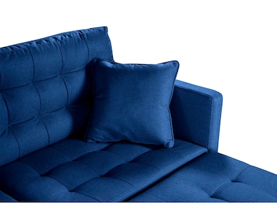 Foto 6 | Foto 6 | Sala Modular Sofá Cama Reversible de Lino Azul Modelo Jerome