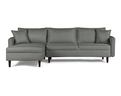 Foto 1 | Foto 1 | Sala Modular Makora Analia Gris Claro Magic 3 posiciones con Beehive Memory Foam