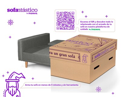 Foto 8 | Foto 8 | Sofá Cama De Lino Color Chocolate Modelo Mandela