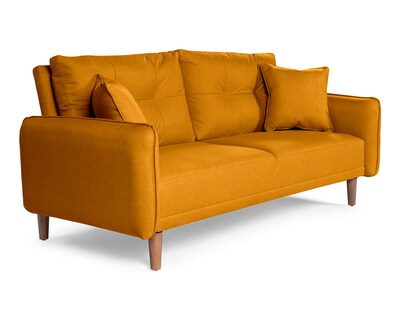 Foto 3 | Foto 3 | Sofá Cama Makora Brokman de Lino Mostaza