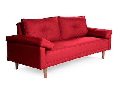 Foto 3 | Foto 3 | Sofá Cama Sofantástico Mandela Roja