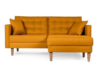 Foto 1 | Foto 1 | Sala Modular Sofá Cama Reversible de Lino Mostaza Boxsofa Jerome
